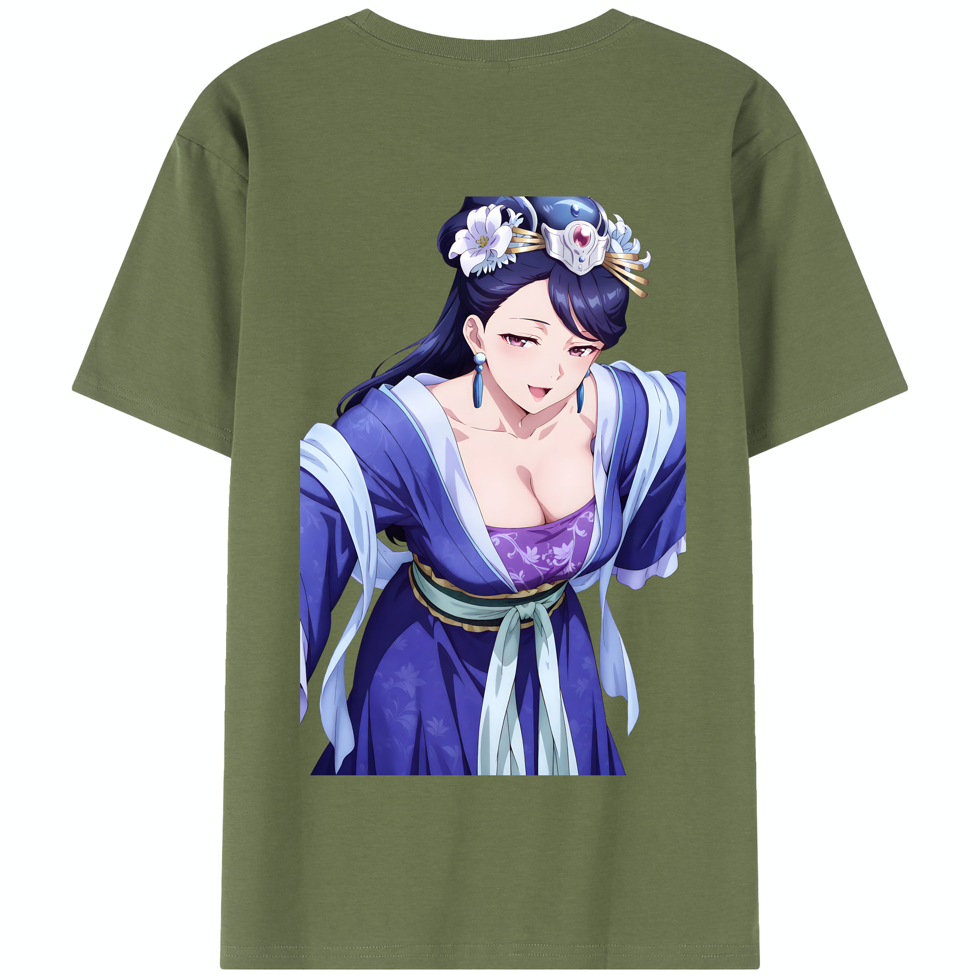 （画像用） 薬屋のひとりごと The Apothecary Diaries 綿100％半袖Tシャツ（背面プリント）